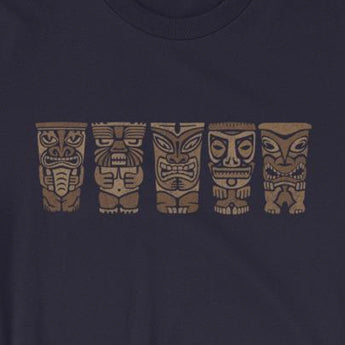 Tiki Polynesian Island Vacation Unisex T-Shirt