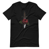 Dagger and Rose Tattoo Short-Sleeve Unisex T-Shirt