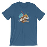 Aloha From Hawaii Retro Distressed Vacation Summer Short-Sleeve Unisex T-Shirt