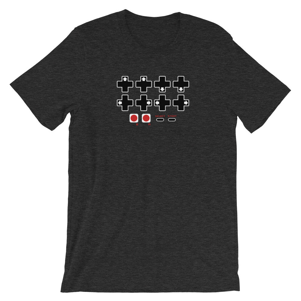 Cheat Code Contra Password Short-Sleeve Unisex T-Shirt – ArtBitz