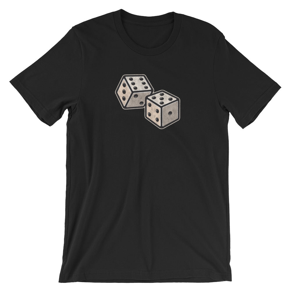 Retro Lucky Dice Gambling Game of Chance Short-Sleeve Unisex T-Shirt –  ArtBitz