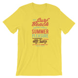 Retro Surf Beach Summer Pleasure Vintage-Look Short-Sleeve Unisex T-Shirt