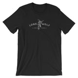 Lone Wolf Free Rider Biker Unisex T-Shirt