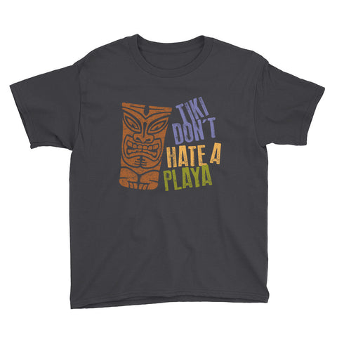 "Tiki Don't Hate a Playa" Unisex Kids Tee