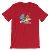Aloha From Hawaii Retro Distressed Vacation Summer Short-Sleeve Unisex T-Shirt