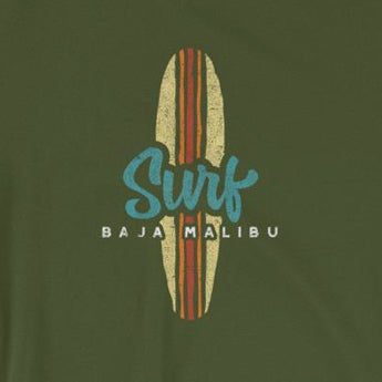 Surf Baja Malibu  Short-Sleeve Unisex T-Shirt