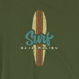 Surf Baja Malibu  Short-Sleeve Unisex T-Shirt
