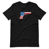 Flag Gun Unisex t-shirt