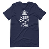 Keep Calm and Vote Funny Political Election Unisex t-shirt