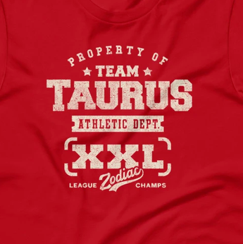 Zodiac Taurus Athletic Dept. Short-Sleeve Unisex T-Shirt
