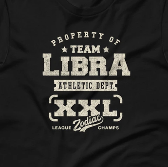 Zodiac Libra Athletic Dept. Short-Sleeve Unisex T-Shirt