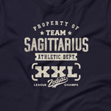 Zodiac Sagittarius Athletic Dept. Short-Sleeve Unisex T-Shirt
