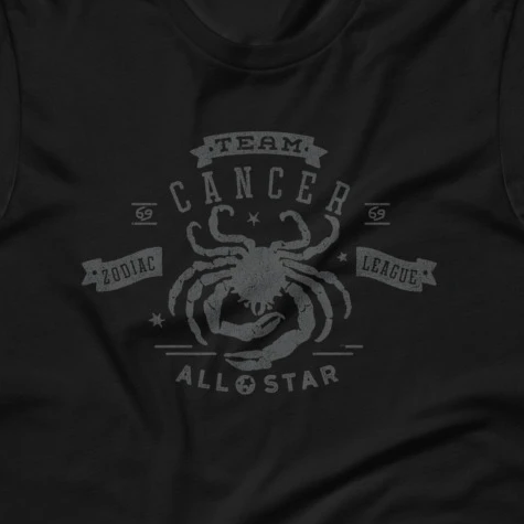 Zodiac Cancer Athletic Dept. Short-Sleeve Unisex T-Shirt