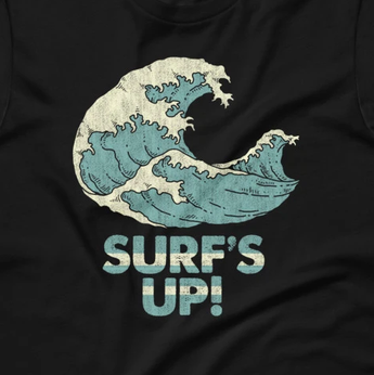Surf's Up! Short-Sleeve Unisex T-Shirt