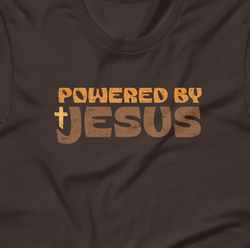 Powered by Jesus Unisex t-shirt