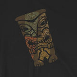 Distressed Angry Tiki Polynesian Themed Short-Sleeve Unisex T-Shirt