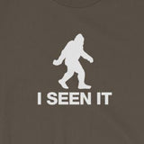 "I Seen It" Bigfoot Sasquatch Sighting Short-Sleeve Unisex T-Shirt