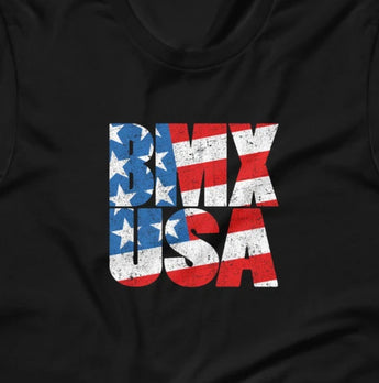 BMX USA Short-Sleeve Unisex T-Shirt