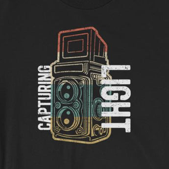 Retro Vintage Themed Capturing Light Photography Short-Sleeve Unisex T-Shirt