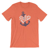"Sailor Mom" Navy Mom Unisex Retro T-Shirt