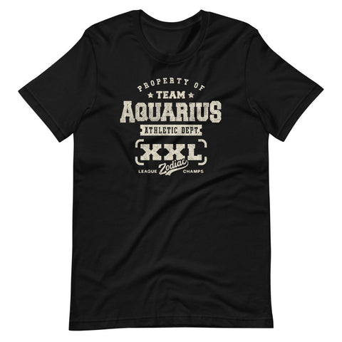 Zodiac Aquarius Athletic Dept. Short-Sleeve Unisex T-Shirt