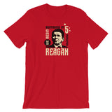 President Reagan's Open Mic "We Begin Bombing in 5 Minutes" Short-Sleeve Unisex T-Shirt
