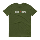 ArtBitz dog is greater than cat dog lover's tee