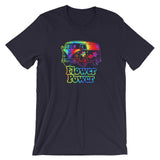 Flower Power Tie-Dye Retro Hippie Van Short-Sleeve Unisex T-Shirt