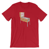 Pinball Machine Arcade Game Short-Sleeve Unisex T-Shirt