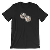 Retro Lucky Dice Gambling Game of Chance Short-Sleeve Unisex T-Shirt