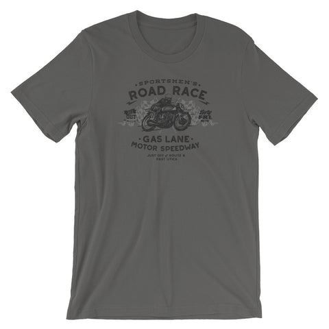 Retro Motorcycle Road Race Cafe Racer Short-Sleeve Unisex T-Shirt