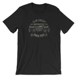Club Circuit Vintage-Look Retro Motorcycle Race Short-Sleeve Unisex T-Shirt