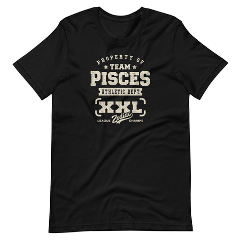 Zodiac Pisces Athletic Dept. Short-Sleeve Unisex T-Shirt