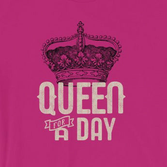 Queen for a Day Crown Short-Sleeve Unisex T-Shirt