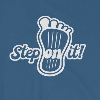 Step On It Retro Style Car Lover's Short-Sleeve Unisex T-Shirt