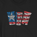 Fun America USA Tiki Flag Unisex T-Shirt