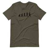 Evolution of Banjo Man Short-Sleeve Unisex T-Shirt